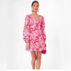 Tuckernuck Hyacinth House Sienna mini Floral Pink Dress XS